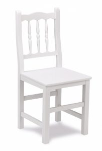 Silla M10 asiento color blanco