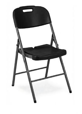 Silla M 148 color negra plegable