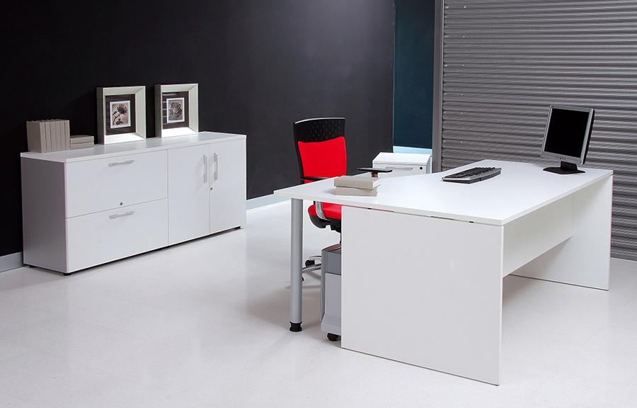 Despacho serie Basica en color blanco