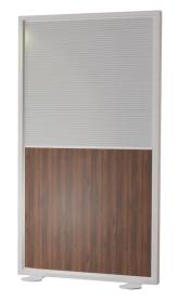 Biombo bers mixto melamina tapizado lana melan